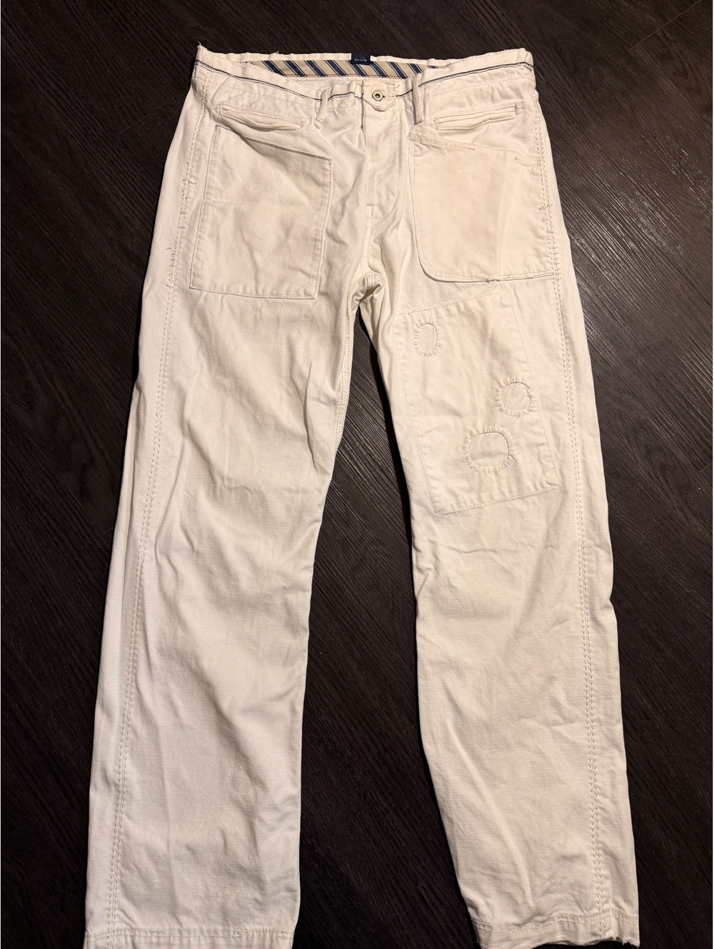 Archival VTG Polo Photo-Reactive Naval Sailor Pants